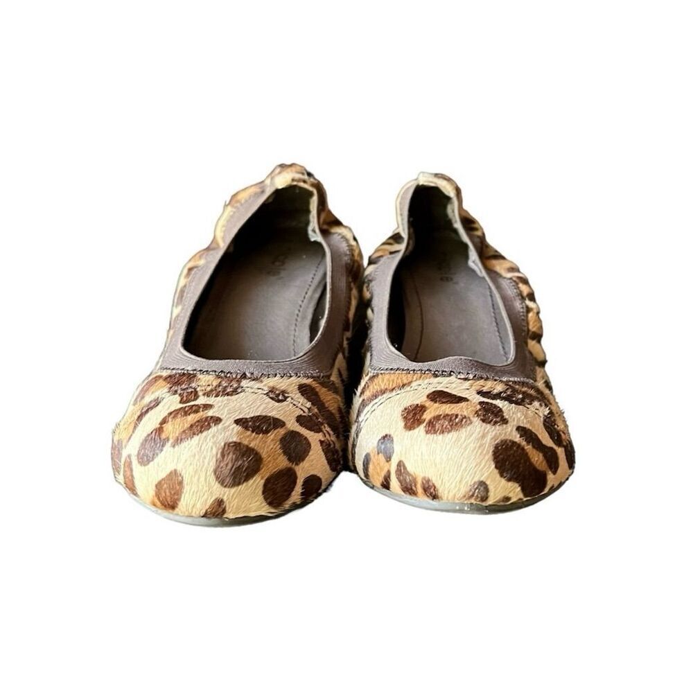 Nicole Miller Women's Ballet Flats Leopard Print Slip-On Round Toe Size 8M - Picture 4 of 11